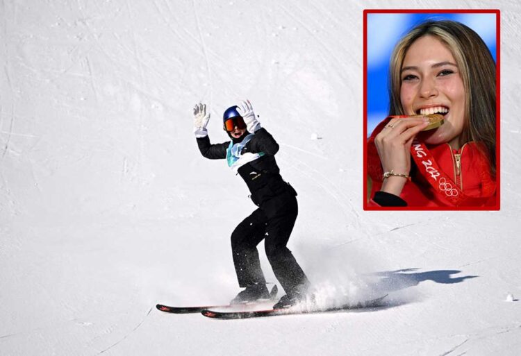 Eileen Gu gana su primer oro y pone a China a sus pies