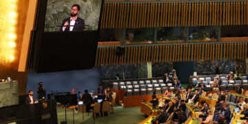 De izquierda a derecha, América Latina pidió en la ONU terminar con la guerra en Ucrania
