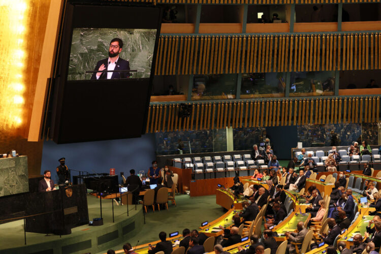 De izquierda a derecha, América Latina pidió en la ONU terminar con la guerra en Ucrania