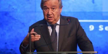 Guterres descarta que Ucrania y Rusia mantengan conversaciones de paz.