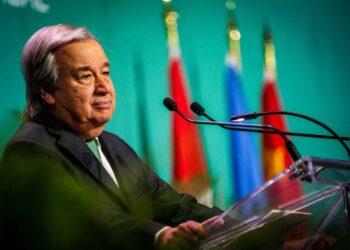 'La humanidad, convertido en un arma de extinción masiva', dice Guterres.