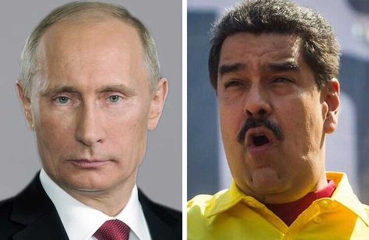 Maduro llama a Putin para expresar su ‘fuerte apoyo’