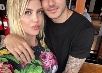 Una de las fotos que publicó Mauro Icardi junto a Wanda Nara. Foto: Redes sociales.