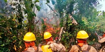 El Gobierno asegura que incendios en Urubichá son provocados