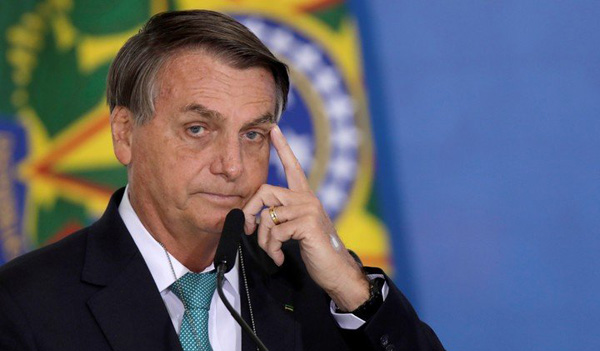 El presidente de Brasil, Jair Bolsonaro