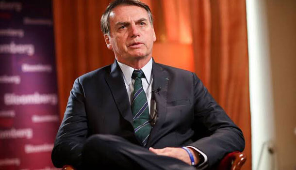 El presidente de Brasil Jair Bolsonaro