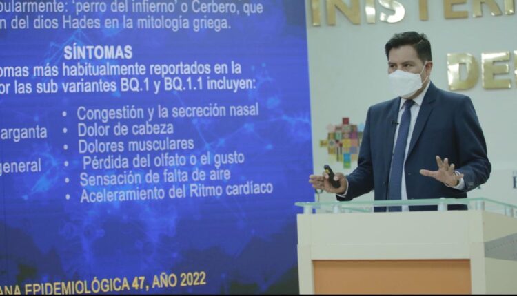 COVID-19: Salud identifica las subvariantes BQ1 y BQ1.1; ‘son altamente contagiosas’