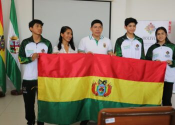 veizaga_bandera_juegos sudamericanos escolares