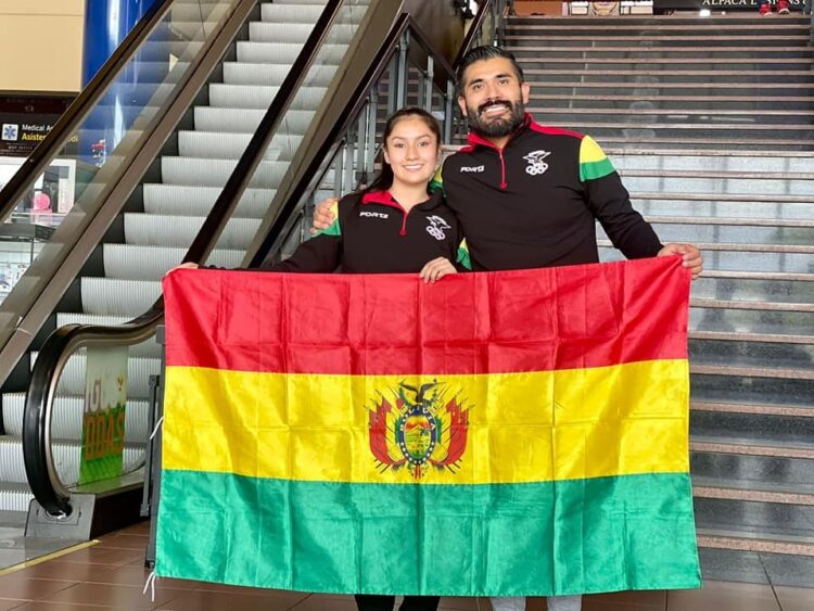 Isabel Plata al Mundial de karate