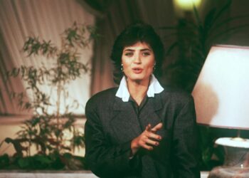 La cantante portuguesa Linda de Suza, fotografiada en París el 5 de diciembre de 1985. Foto: AFP.