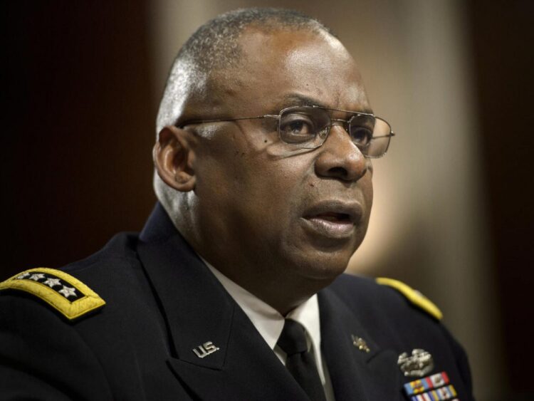 El secretario de Defensa de Estados Unidos, Lloyd Austin, sugirió el miércoles que Rusia es responsable en última instancia de una explosión mortal ocurrida en Polonia. Foto: AFP.