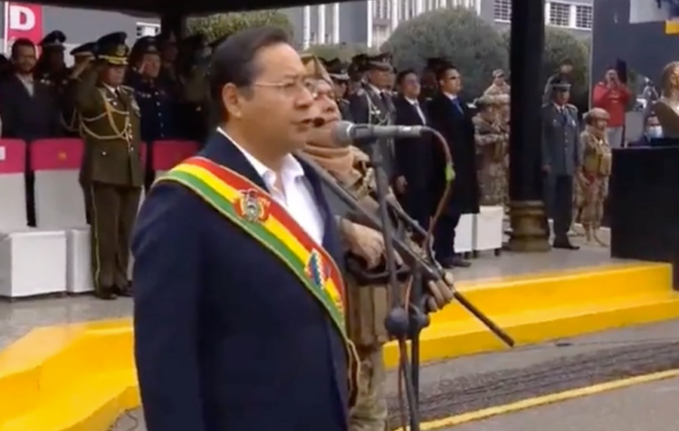 Arce dice que ‘el enemigo interno no descansa’ en su intento de dividir y separar Bolivia