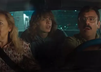 Una escena de la película 'Mañana es hoy'. Foto: Prime Video.