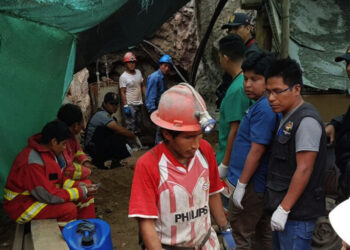 Tres mineros mueren tras derrumbe en mina en Perú