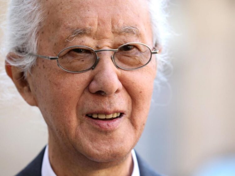 Entre las obras del arquitecto Arata Isozaki destacan el Palau Sant Jordi de Barcelona, el Museo de Arte Contemporáneo de Los Ángeles o la sede de Walt Disney en Florida. Foto: AFP.