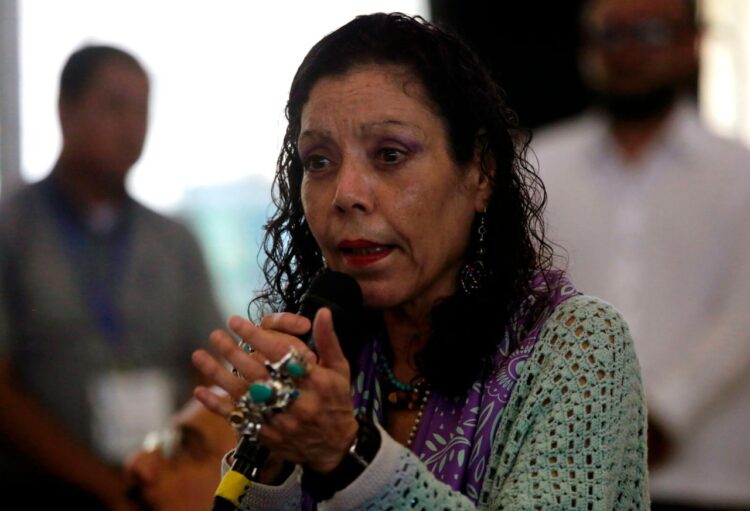 La vicepresidenta de Nicaragua critica las sanciones impuestas por Estados Unidos