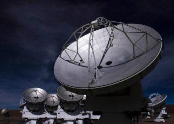 ALMA es uno de los radiotelescopios más potentes del mundo. Foto: AFP