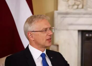 El primer ministro, Krisjanis Karins.