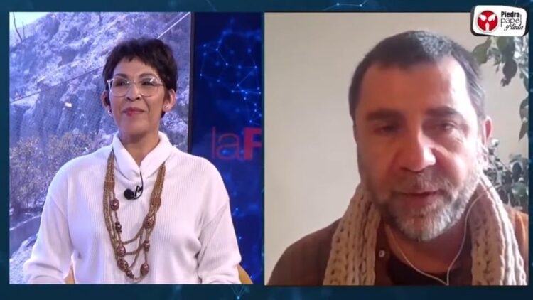 El investigador Pedro Santander en entrevista con La Razón radio