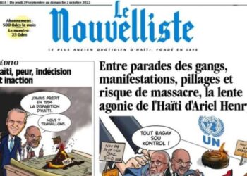 El periódico haitiano ‘Le Nouvelliste’ paraliza su edición impresa por los problemas de seguridad en el país