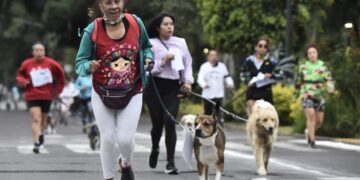 ‘Perritos en fuga’, la carrera canina en Ciudad de México