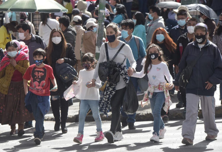 Choquehuanca: Hoy muchos estamos con barbijos; nos han metido miedo