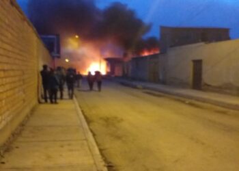 En 2019, la casa del exgobernador ardió en llamas, ahora pide justicia. Foto: Redes Sociales