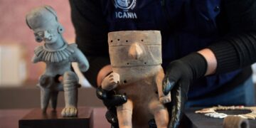 EEUU devuelve a Colombia 274 piezas arqueológicas