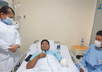 Plácido Cota en el hospital