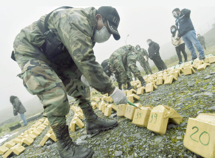 La producción de cocaína llegó a cifra récord