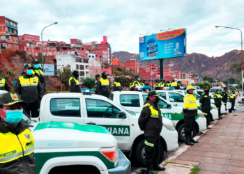 Por fiestas de fin de año, la Policía refuerza con 3.000 efectivos la seguridad en La Paz