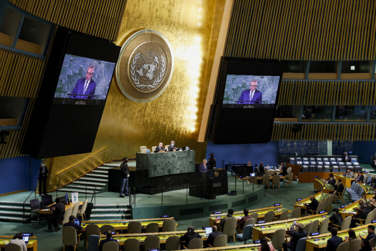 Presidente de Argentina evoca ante la ONU el atentado fallido contra Cristina Fernández