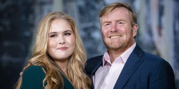 Reaparece en público la princesa Amalia