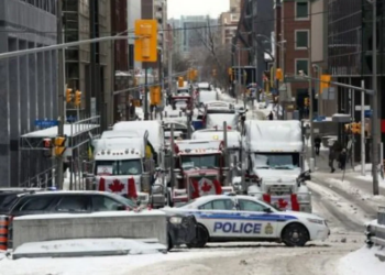 Nuevas manifestaciones contra las restricciones sanitarias en Canadá