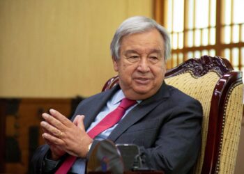 El secretario General de las Naciones Unidas, António Guterres