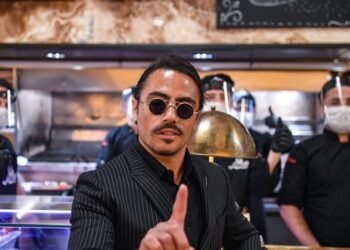 Nusret Gokçe es el verdadero nombre de Salt Bae. Foto: AFP