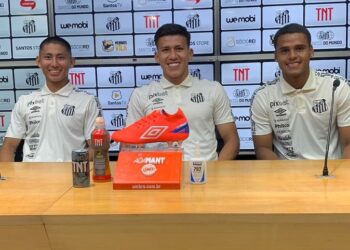 Terceros, Zabala y Monteiro hablan de la buena formación en el Santos FC