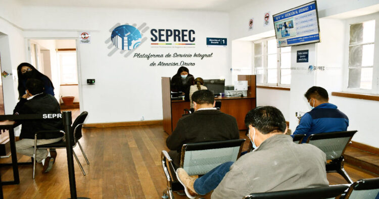 Registro de empresas en Oruro.