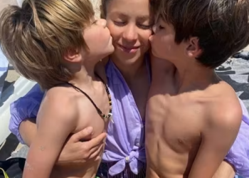 La cantante colombiana Shakira obtuvo legalmente la custodia de sus hijos Milan y Sasha. Los tres vivirán en Miami desde 2023. Foto: ¡Hola!