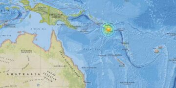 Un sismo de magnitud 7 afectó a las Islas Salomón y provocó la activación de una alerta de tsunami por el Centro de Alertas del Pacífico.
