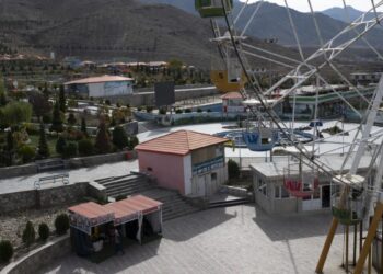 El Parque Habibullah Zazai, ubicado a las afueras de Kabul, en una imagen del 9 de noviembre de 2022. Foto: AFP.