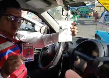 Tránsito implementa la tarjeta segura. Foto: Captura
