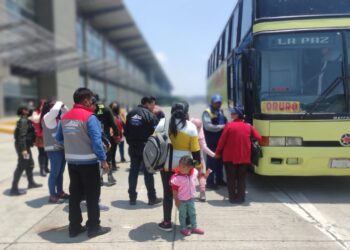 La Terminal Metropolitana de El Alto suspende las salidas a Perú