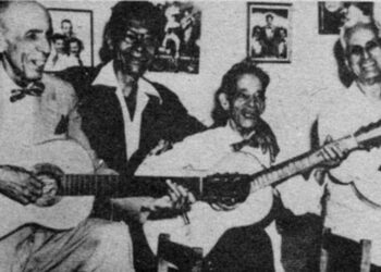 Trovadores cubanos Rosendo Ruiz, Manuel Corona, Sindo Garay, Alberto Villalón. Foto: Cibercuba.