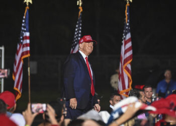 Se espera que el expresidente Donald Trump postule su candidatura para 2024. Foto: AFP.