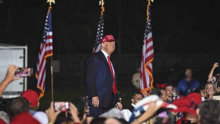 Se espera que el expresidente Donald Trump postule su candidatura para 2024. Foto: AFP.