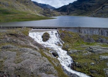 Una de las represas de agua bajo la tuición de EPSAS. Foto: Archivo