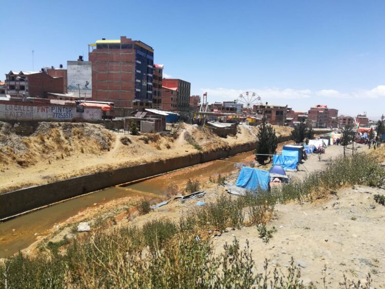 Zonas cercanas al puente Río Seco del Distrito 4. Foto: GAMEA