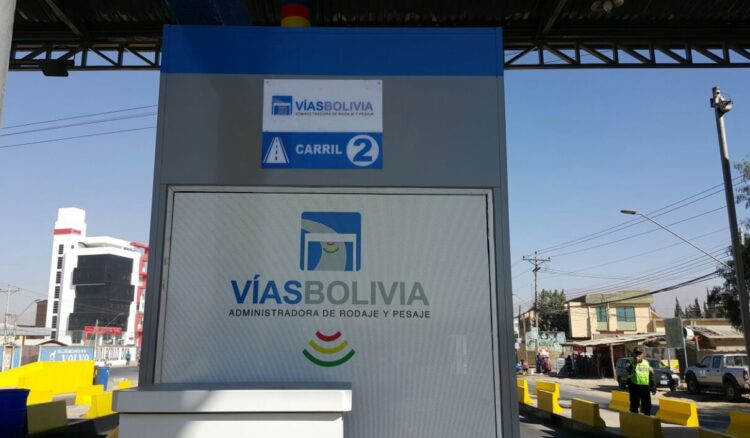 Vías Bolivia supera la recaudación por cobro de peajes y pasa de los Bs 605,66 millones