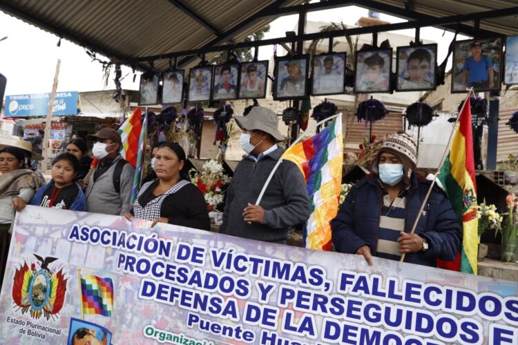 Familiares de las víctimas de las masacres claman por justicia desde hace tres años. Foto: APG